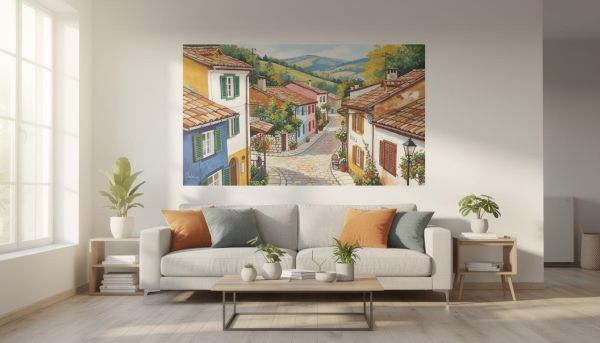 Affiches de villages : l’art mural qui sublime toutes vos décorations intérieures