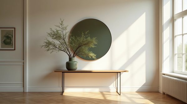 Miroir rond rotin : une touche naturelle et élégante pour sublimer votre décoration intérieure